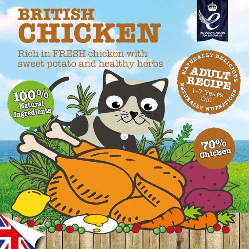 Little BigPaw British Chicken Adult Dry Cat Food