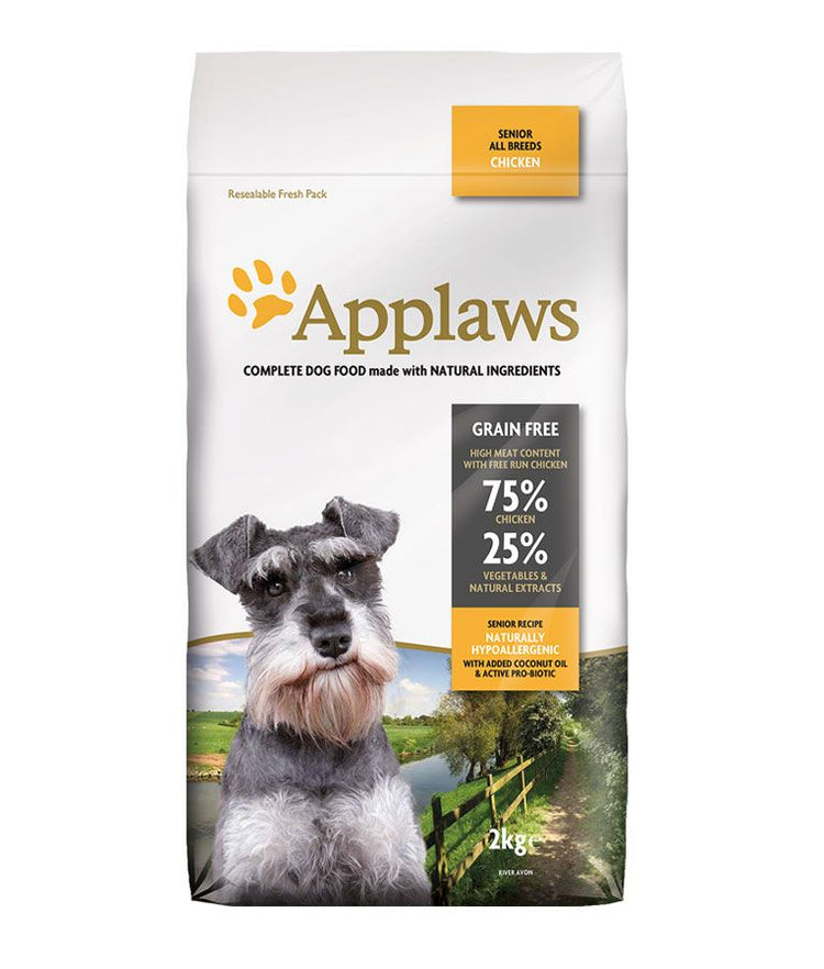Applaws Chicken - 7.5 KG, Senior Dry Dog Food