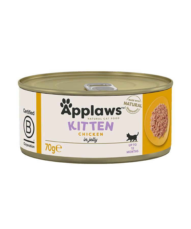 Applaws Chicken Wet Kitten Food 70g Tin - 70 G