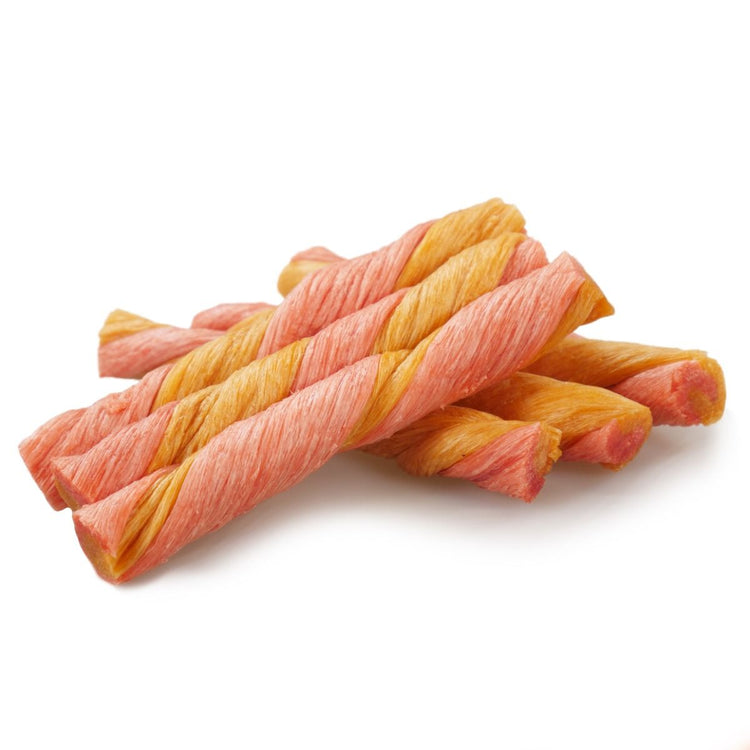Rosewood Chewy Twist Chicken Dog Treats