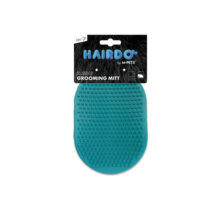 M-PETS Hairdo Rubber Grooming Mitt