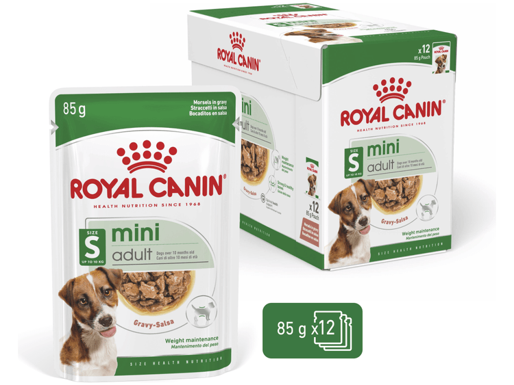 Royal Canin Mini Adult (WET FOOD - Pouches) 12 x 85g