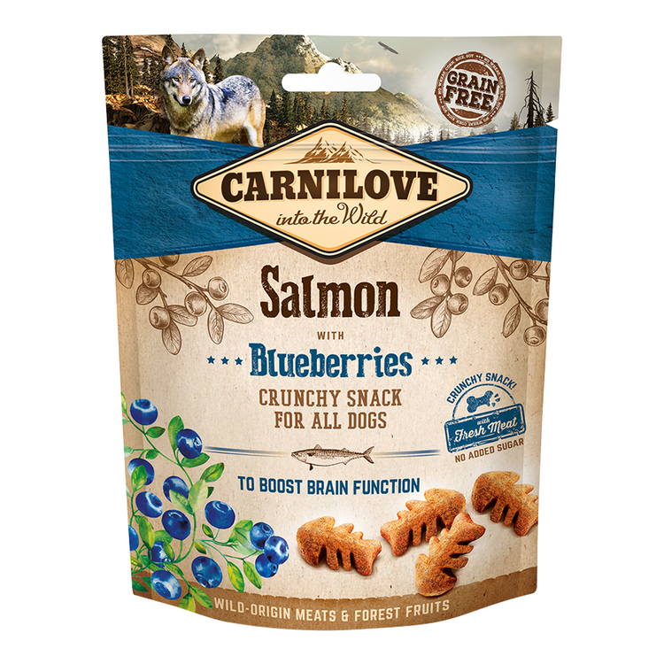 Carnilove Salmon with Blueberries Crunchy Snack for Dogs
