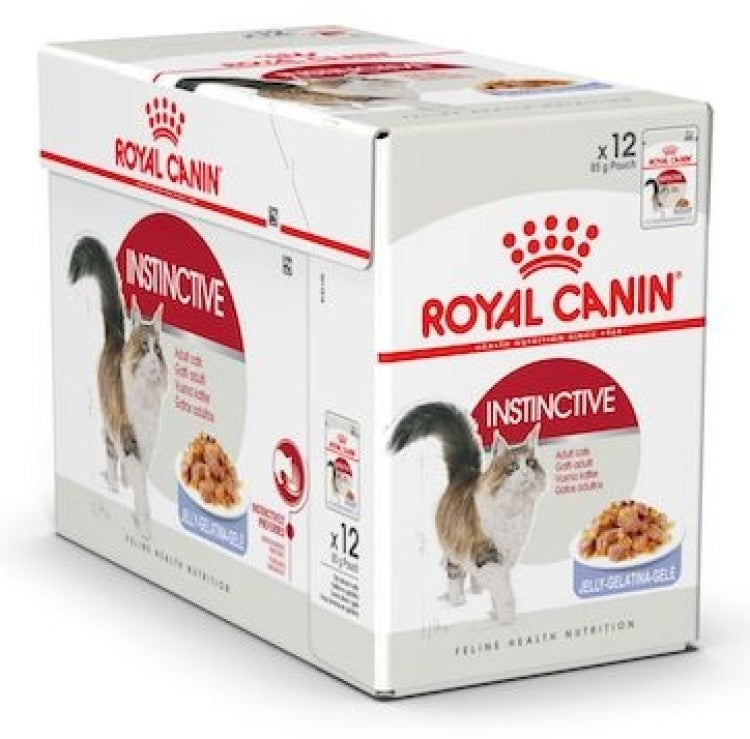 Royal Canin Instinctive Adult Cats Jelly (Wet Food - Pouches) 12 x 85 g