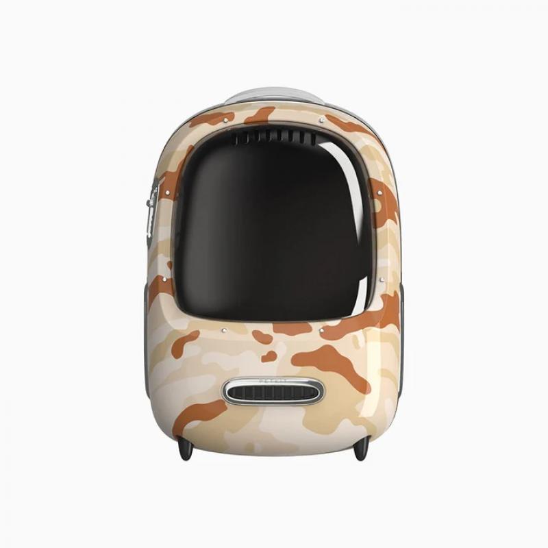 PETKIT BREEZY DOME "GENERATION 2" PET BACKPACK CARRIER FOR CATS AND PUPPIES - CAMO - NEW!