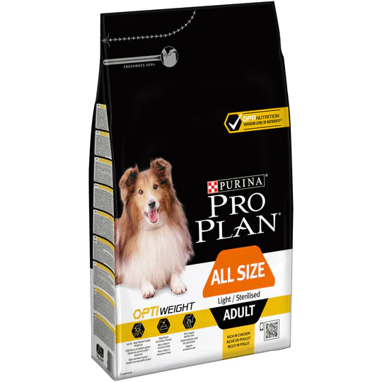 PRO PLAN ALL SIZE ADULT Light Sterilised Dog Chkn