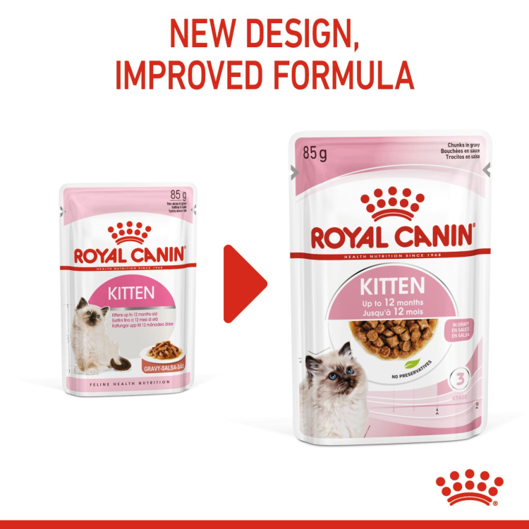 Royal Canin Kitten Gravy (WET FOOD - Pouches)