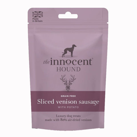 The Innocent Hound Sliced Venison with Potato Dog Sausages 70g - 70 G