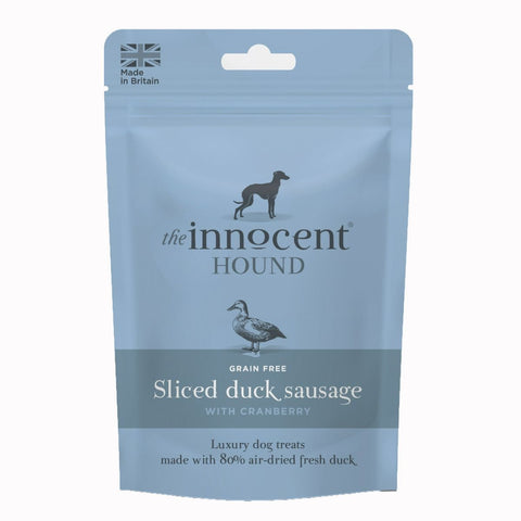 The Innocent Hound Sliced Duck with Cranberry Dog Sausages 70g - 70 G