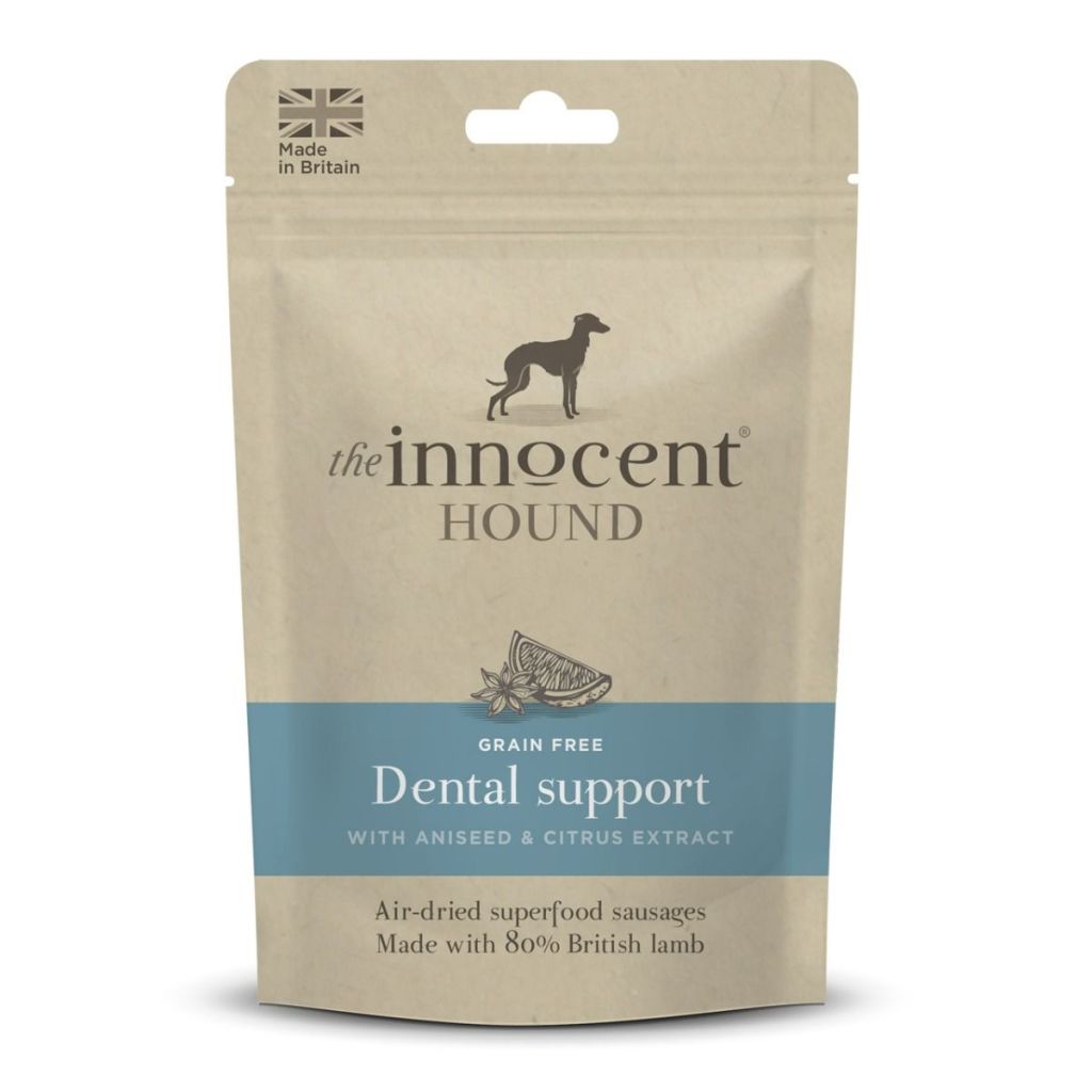 The Innocent Hound Dental Support British Lamb Aniseed & Citrus Exract Dog Sausages 5 pcs - 5 Pcs
