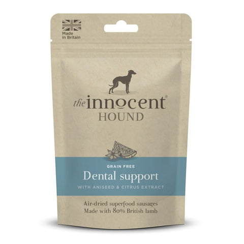The Innocent Hound Dental Support British Lamb Aniseed & Citrus Exract Dog Sausages 5 pcs - 5 Pcs