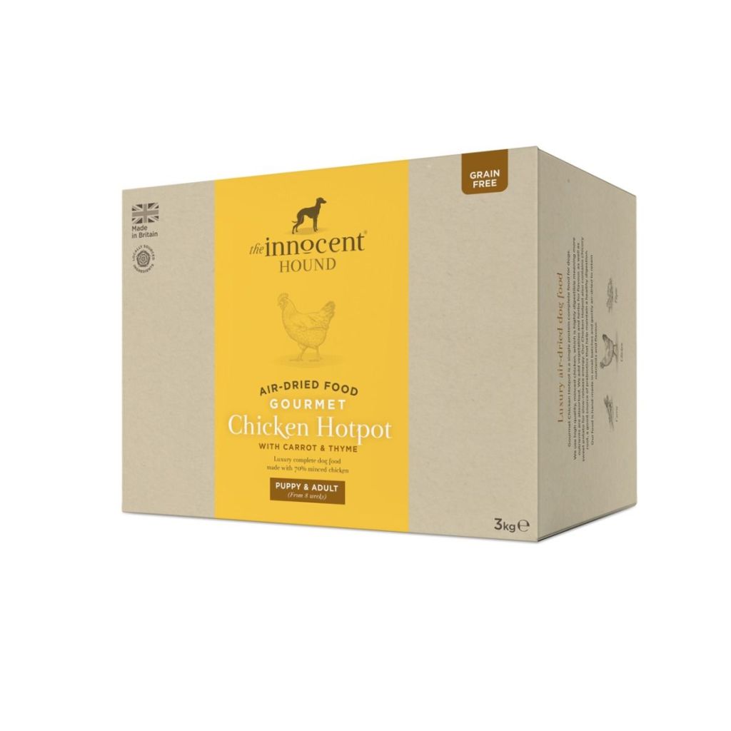 The Innocent Hound Air-Dried Gourmet Chicken Hotpot with Carrot & Thyme Puppy & Adult Dry Dog Food
