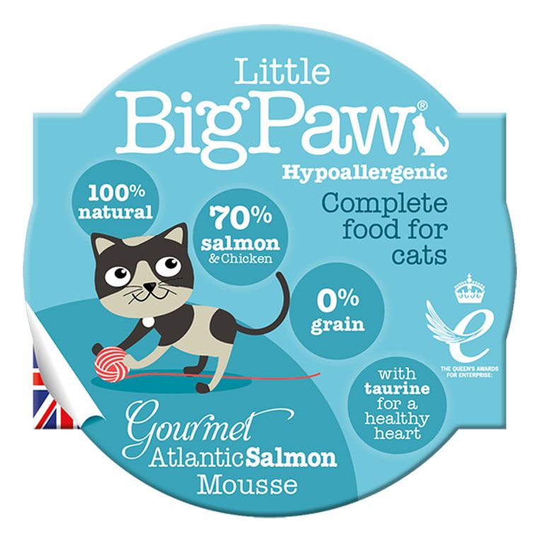 Little Big Paw Cat Gourmet Salmon Mousse