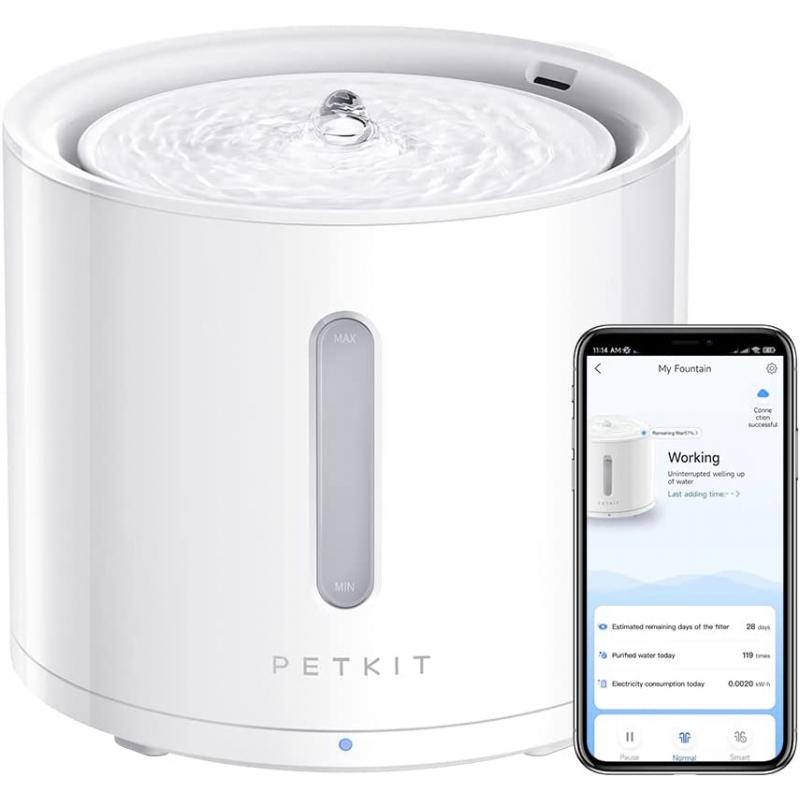 PETKIT EVERSWEET 'SOLO 2' AUTOMATIC WATER FOUNTAIN WITH WIRELESS PUMP