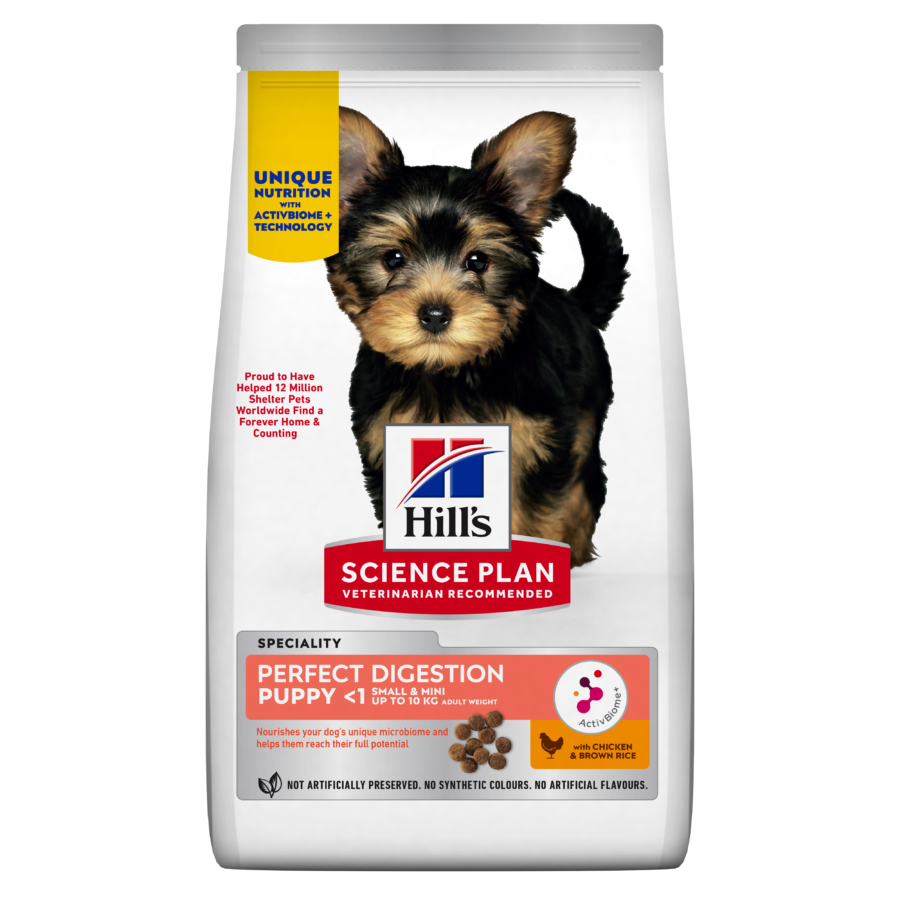 Hill’s Science Plan Perfect Digestion Small & Mini Puppy Dry Food