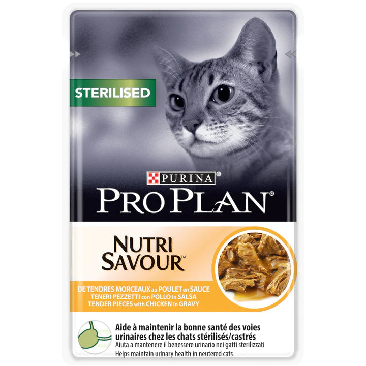 PRO PLAN STERILISED Cat GiG Chicken 85g