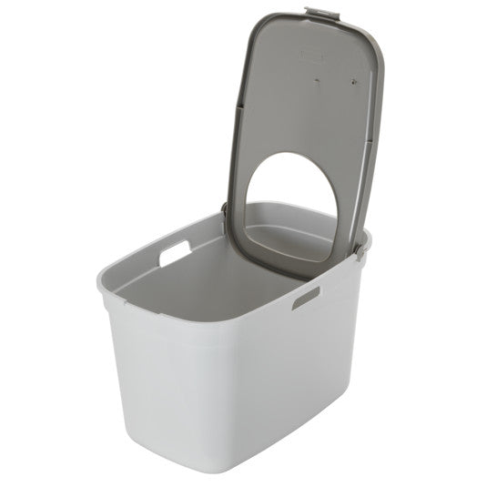 Top Cat – Grey/White Tray + Warm Grey Lid - 0