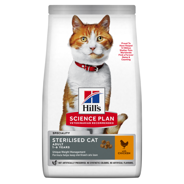 Hill’s Science Plan Sterilised Cat Adult With Chicken