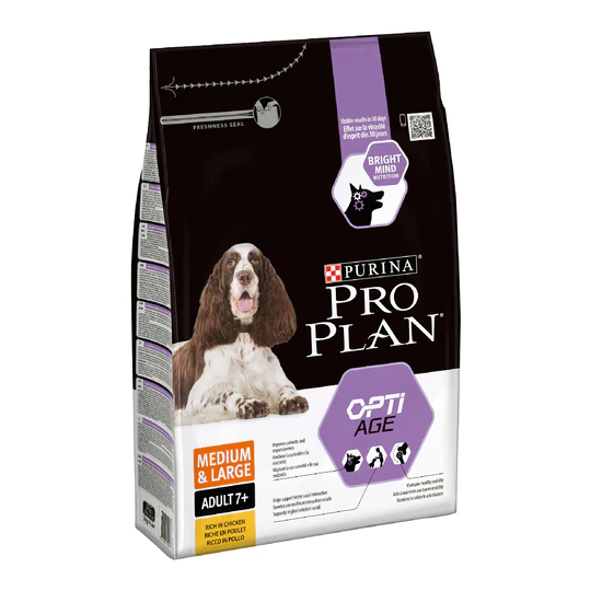 PRO PLAN Medium And Large Adult 7+ Dog Chicken With Optiage