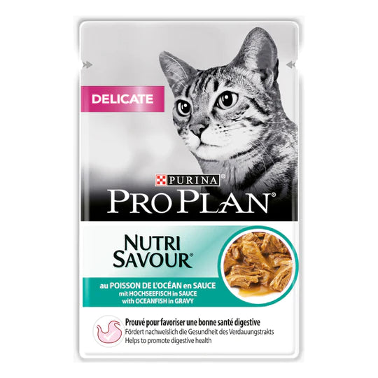 PRO PLAN DELICATE CAT GiG OCEAN FISH 26X85g