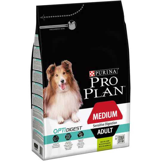 PRO PLAN MEDIUM ADULT Sensitive Digestion Dog Lamb