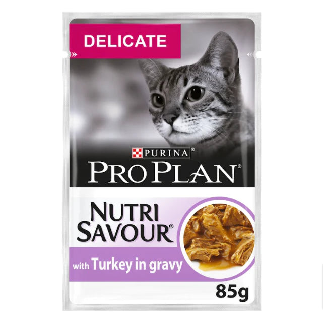 PRO PLAN DELICATE Cat GiG Turkey 85g FR