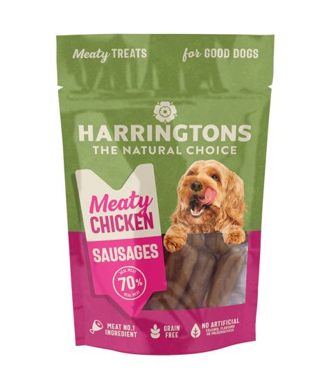 Harringtons Chicken Sausage High Meat Dog Treats