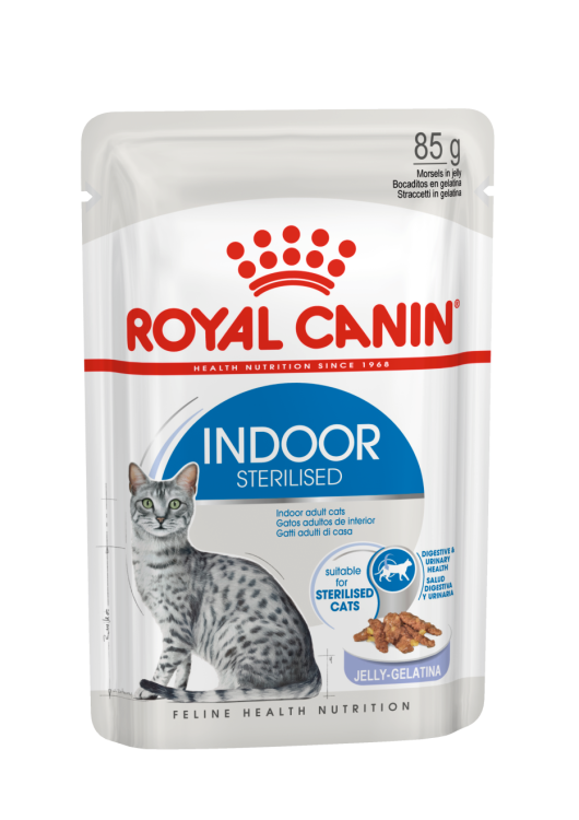 Royal Canin Indoor Jelly (WET FOOD - Pouches) - 0