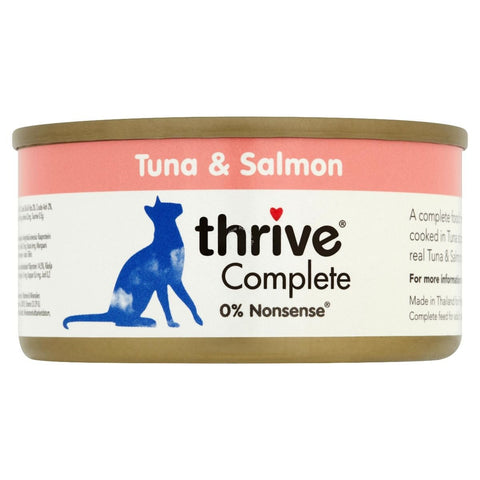 Thrive Complete Tuna & Salmon Wet Cat Food 75g - 75 G