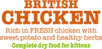 Little BigPaw British Chicken Dry Kitten Food 1.5kg