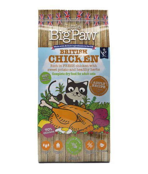 Little Big Paw British Chicken for Adult Cats