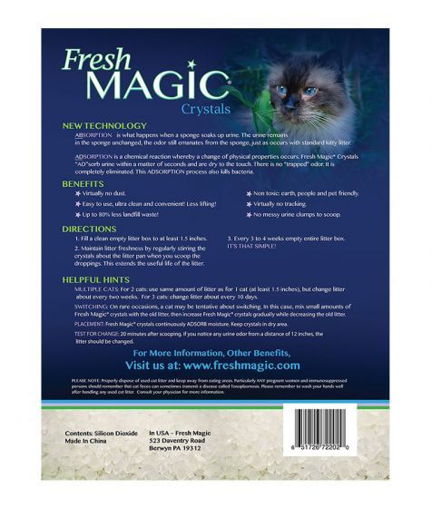 Fresh Magic Crystal Cat Litter - 0