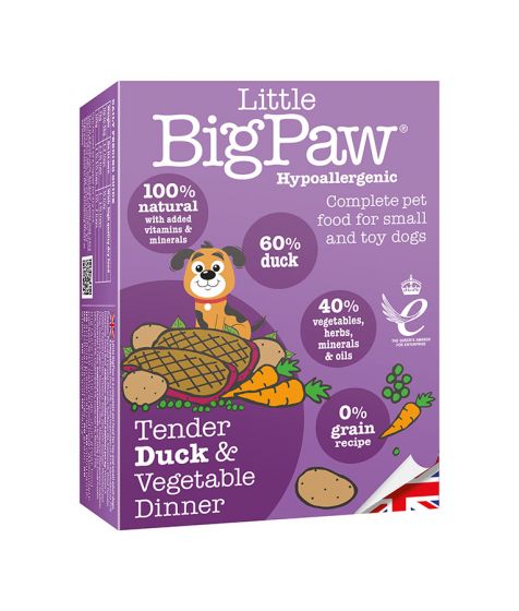 Little Big Paw Dog Duck & Vegetable Dinner