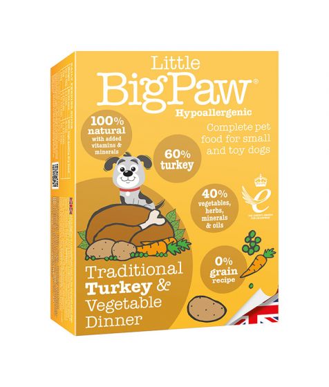 Little Big Paw Dog Turkey & Vegetable Dinner