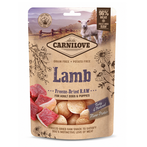 Carnilove Freeze-Dried Raw Snacks Lamb