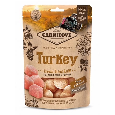 Carnilove Freeze-Dried Raw Snacks Turkey