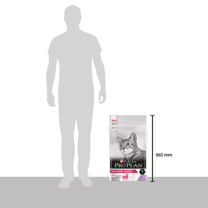 Purina Pro Plan Delicate Cat Food with Turkey, 10kg - 0