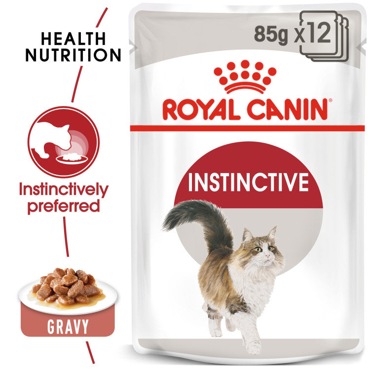 Royal Canin Instinctive Adult Cats Gravy (WET FOOD - Pouches) - 0