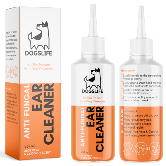 DogsLife Anti-Fungal Ear Cleaner Dog 237ml