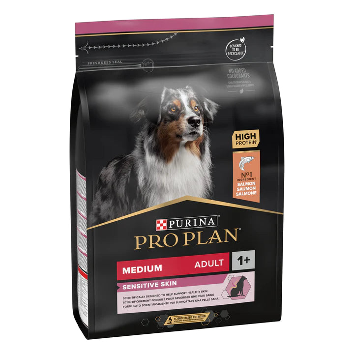 PRO PLAN MEDIUM ADULT SENSITIVE SKIN Dog Salmon 3kg - 0