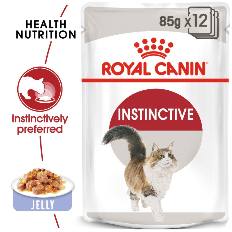 Royal Canin Instinctive Adult Cats Jelly (WET FOOD - Pouches) - 0