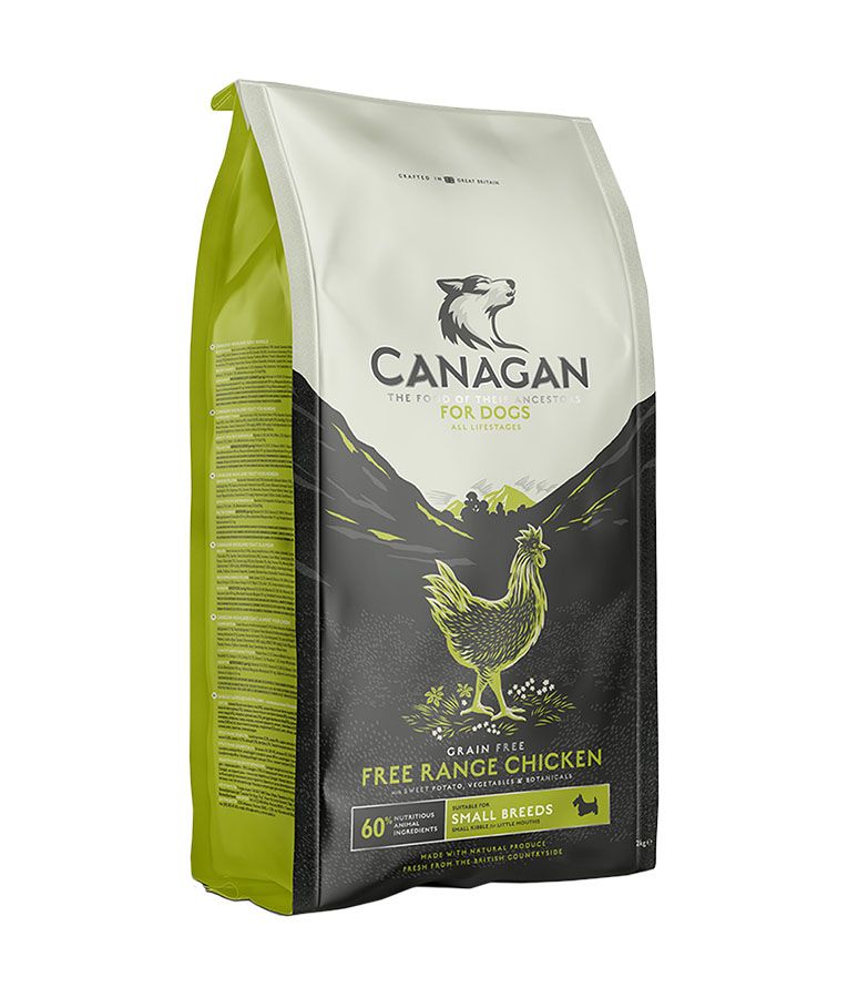 Canagan Free Range Chicken Small Breed Dry Dog Food - Insect Protein