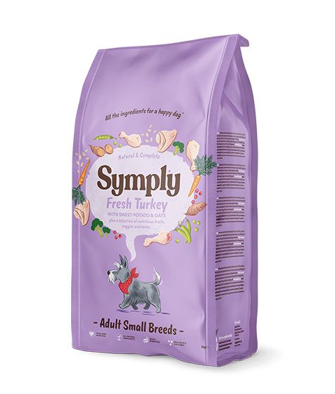 Symply Fresh Turkey Adult Small Breeds Dry Dog