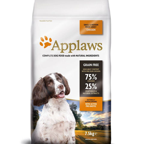 Applaws Chicken Small & Medium Breed Adult Dry Dog Food