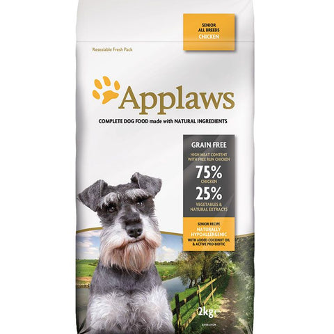Applaws Chicken - 7.5 KG, Senior Dry Dog Food