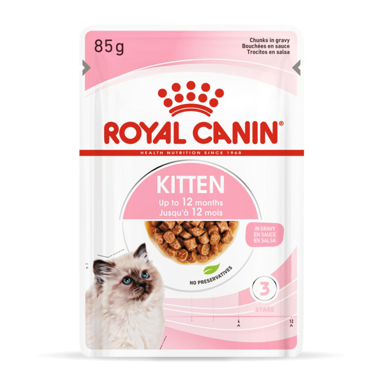 Royal Canin Kitten Gravy (WET FOOD - Pouches)