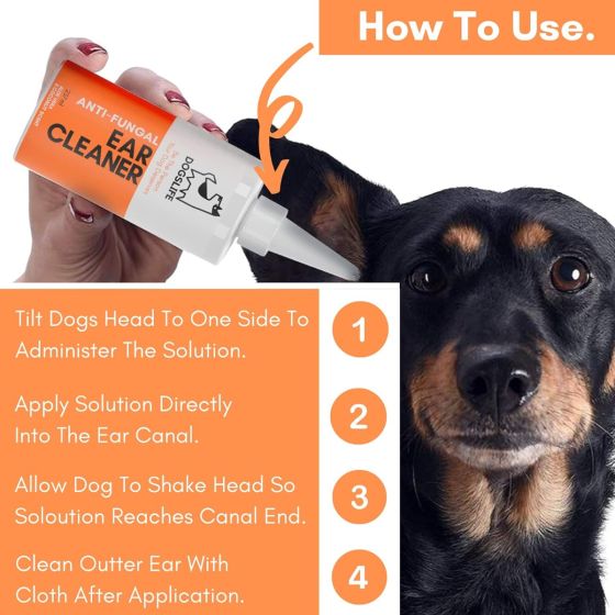 DogsLife Anti-Fungal Ear Cleaner Dog 237ml