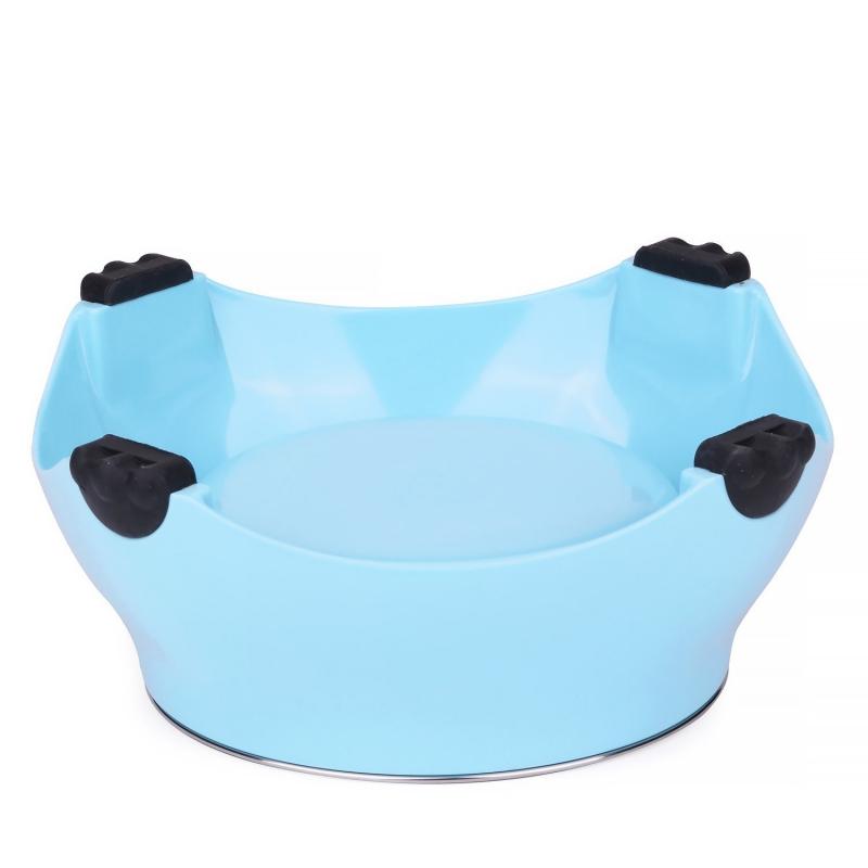 4 PAW BOWL - BABY BLUE