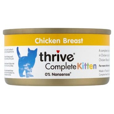 Thrive Complete Chicken Wet Kitten Food 75g - 75 G