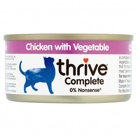 Thrive Complete Chicken with Vegetable Wet Cat Food 75g - 75 G